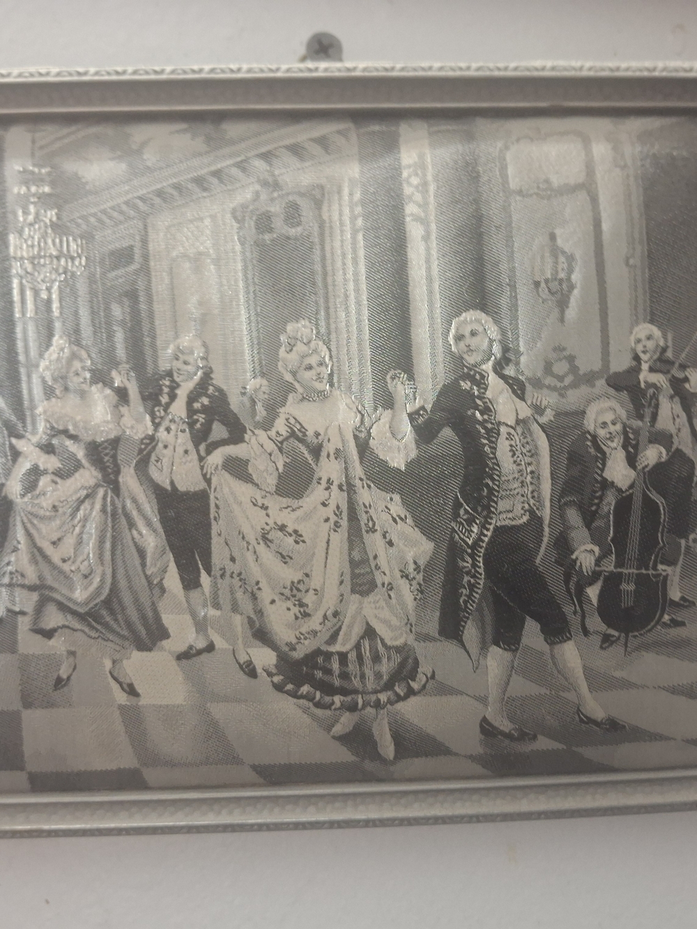 6 X7 FABRIC ART... VERY SMALL FRENCH REVOLUTION MY ACCT IS HACKED I DO NOT SEND